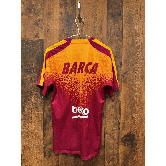 Nike FCB Shirt Mens Small 2016-17 Training Jersey Pre-Match Soccer Barca Purple - Picture 3 of 6